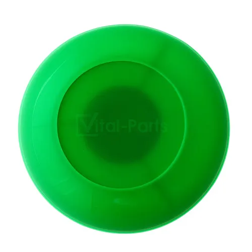 8-18mm Mushroom Cap for Rebar | 50mm Green LDPE