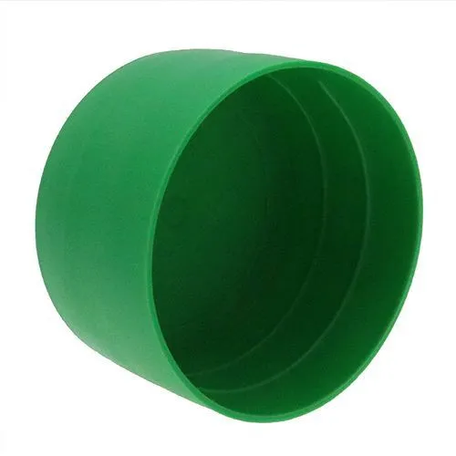 48.3mm x 30mm Pipe End Cap (Green) 2.5mm Wall | LDPE