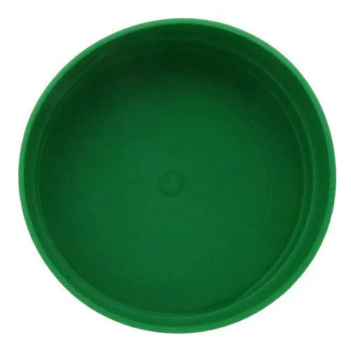 48.3mm x 30mm Pipe End Cap (Green) 2.5mm Wall | LDPE