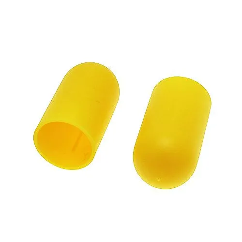 Yellow Scaffold Stud Caps for Site Safety 