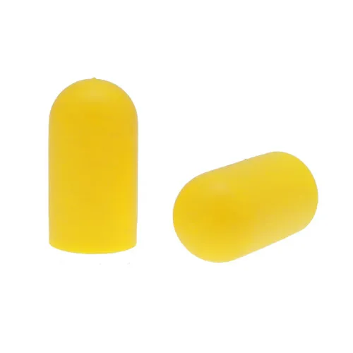 Yellow Scaffold Stud Caps for Site Safety 