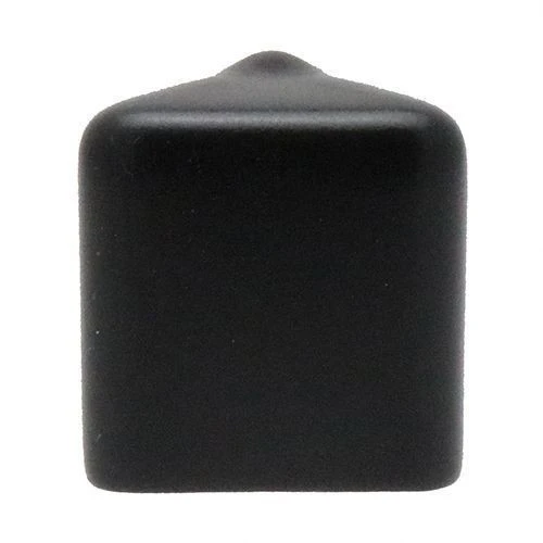 31.8 x 31.8mm - Square PVC Caps - 25.4mm Length - Black