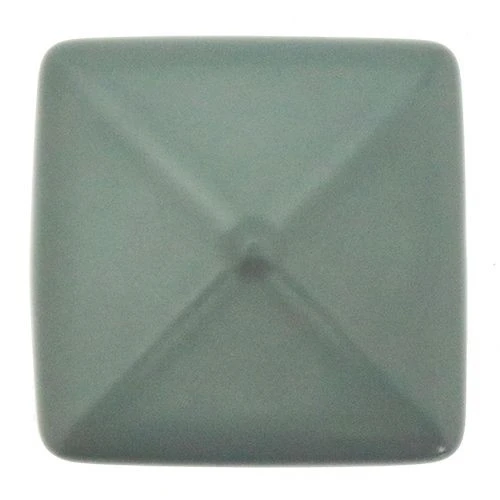 Grey Square PVC Cap, 80mm x 80mm, 38.1mm long - SCAP013