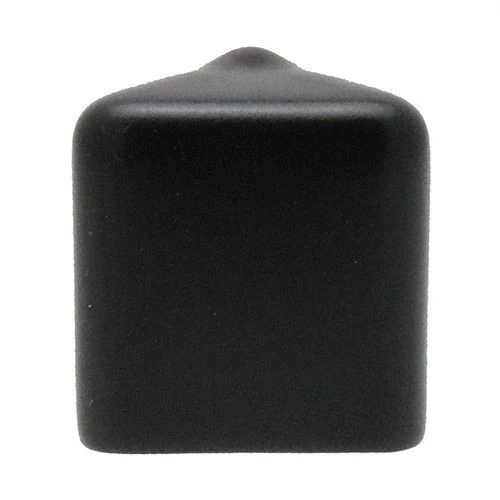 60mm x 60mm - Square PVC Caps - 38.1mm Length - Black
