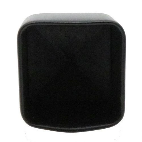 60mm x 60mm - Square PVC Caps - 38.1mm Length - Black