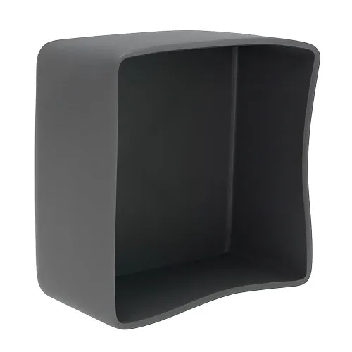 60mm x 60mm (Square) Plastic End Cap - Grey | PVC