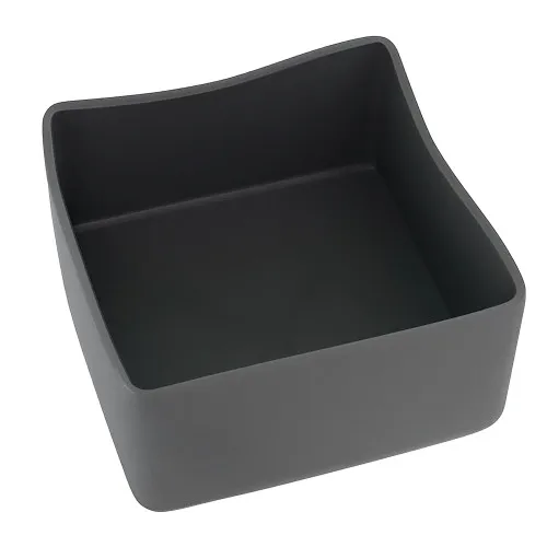 60mm x 60mm (Square) Plastic End Cap - Grey | PVC
