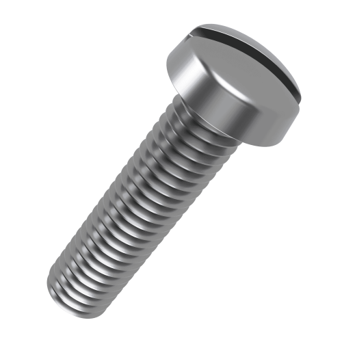 M10 x 45mm Cheese Head Slotted Screws DIN 84 | Vital Parts
