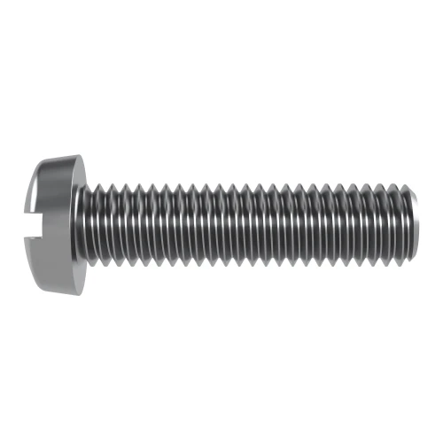 M10 x 45mm Cheese Head Slotted Screws DIN 84 | Vital Parts