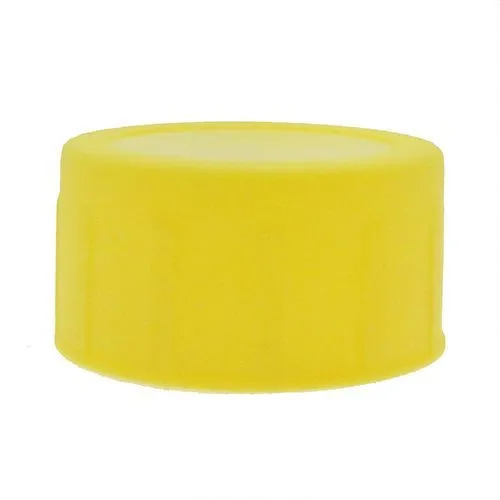 48.3mm Scaffold End Caps, 30mm Length, Yellow LDPE