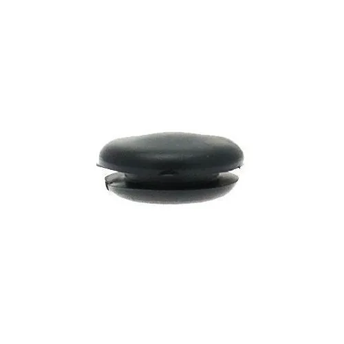 38.2mm Rubber Blanking Plug (Domed) - 1.6mm Panel | Black TPR