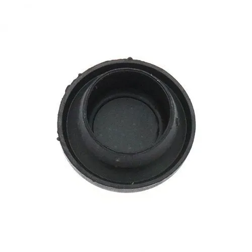 10mm Rubber Blanking Plug (Straight) - 0.8-2mm Panel | Black TPR