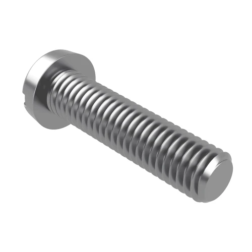 M2.5 x 20mm Cheese Head Slotted Screws DIN 84 | Vital Parts