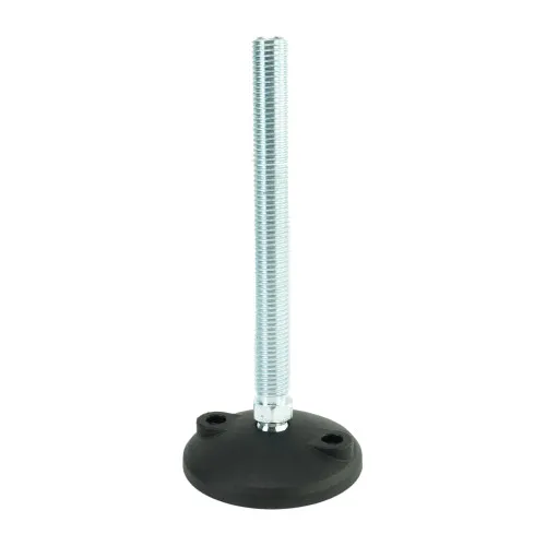 M16 x 150mm Bolt Down Levelling Foot - 80mm Base (20° Tilt) | 900kg Load
