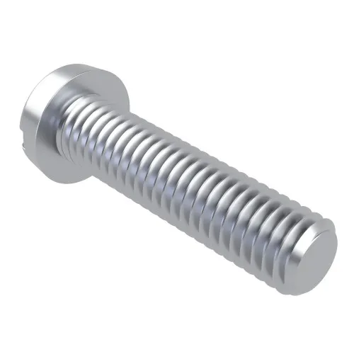 M3 x 25mm Slotted Cheese Head Screw DIN 84 - BZP | Vital Parts