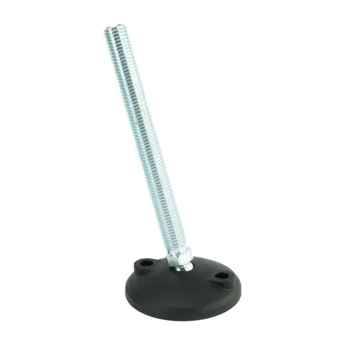 M16 x 150mm Bolt Down Levelling Foot - 80mm Base (20° Tilt) | 900kg Load