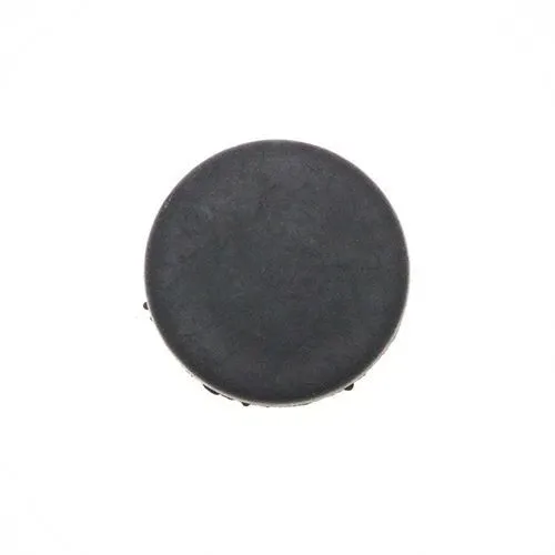20mm Rubber Blanking Plug (Straight) - 0.8-2mm Panel | Black TPR