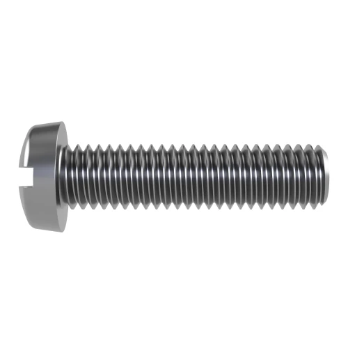 M3 x 6mm Cheese Head Slotted Screws DIN 84 | Vital Parts