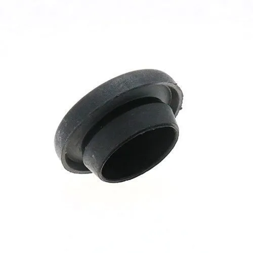 25mm Rubber Blanking Plug (Straight) - 0.8-2mm Panel | Black TPR