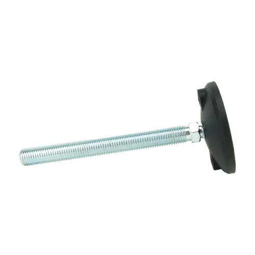 M16 x 150mm Bolt Down Levelling Foot - 80mm Base (20° Tilt) | 900kg Load