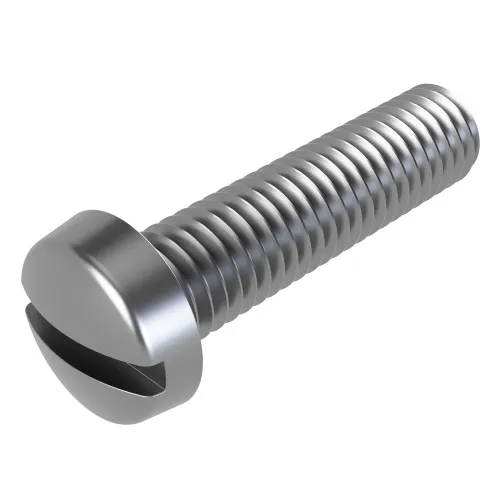 M5 x 65mm Slotted Cheese Head Machine Screw (DIN 84) | A2 Stainless Steel