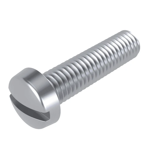 M5 x 12mm Slotted Cheese Head Screw DIN 84 - BZP | Vital Parts