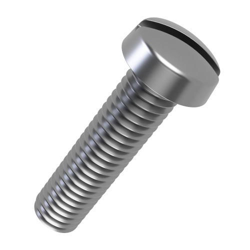 M5 x 20mm Slotted Cheese Head Machine Screw (DIN 84) | A2 Stainless Steel