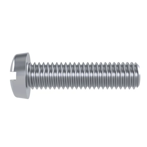 M6 x 25mm Slotted Cheese Head Screw DIN 84 - BZP | Vital Parts