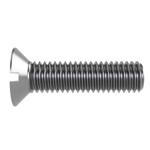 M12 x 25mm Slotted Countersunk Machine Screws DIN 963 | Vital Parts