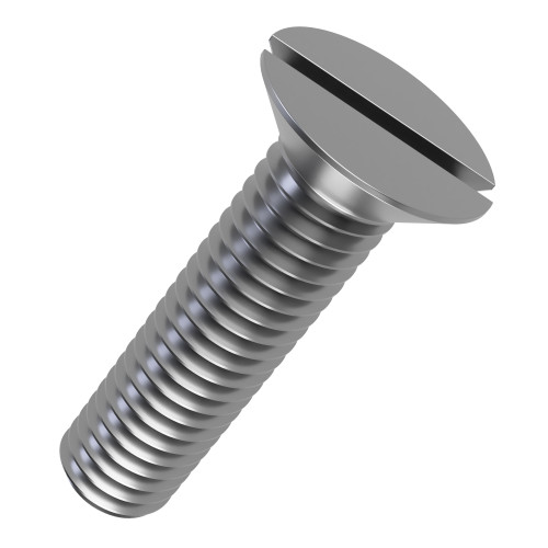 M4 x 14mm Slotted Countersunk Machine Screws DIN 963 | Vital Parts