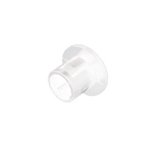 20.6mm White Pry Out Blanking Plug (Panel Clip) 4.4mm Panel | Nylon