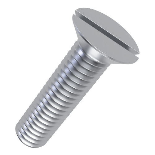M4 x 80mm Slotted Countersunk Screw DIN 963 - A2 | Vital Parts
