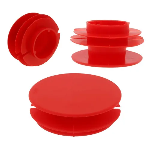 Ribbed Pipe End Plugs