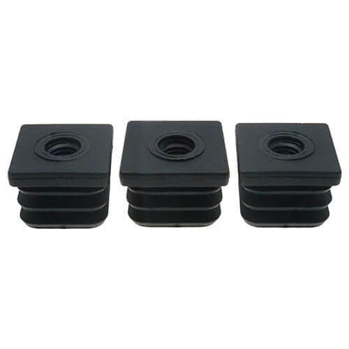 Square Plastic Threaded Inserts, Plastic Threaded - Vital Parts