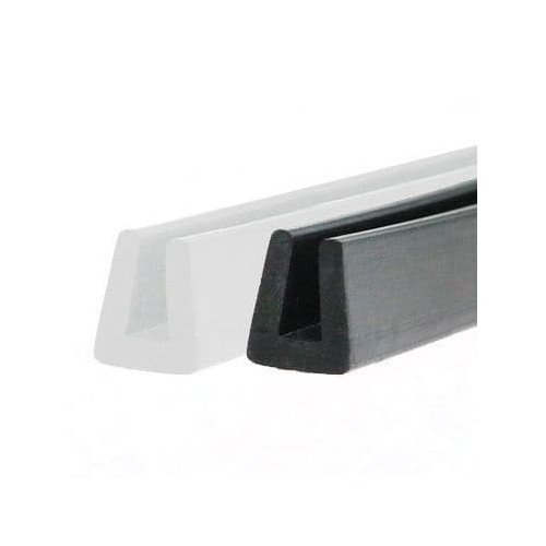Silicone Edging Strip, Silicone Rubber Edging, Square Channel - Vital Parts