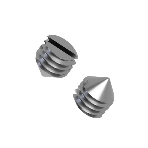 Slotted Grub Screws Cone Point DIN 553