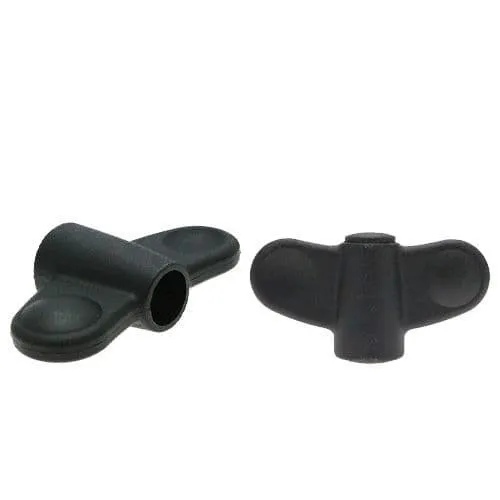 Plastic Butterfly Wing Nuts - Female Thread