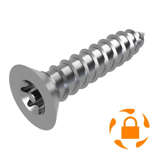 Security Countersunk AB Self Tapping Screws