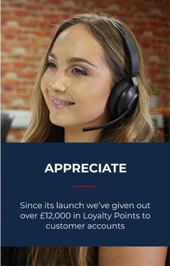 Description of aount of loyalty points rewarded