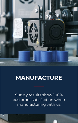 3d printer with description of manufacturing survey