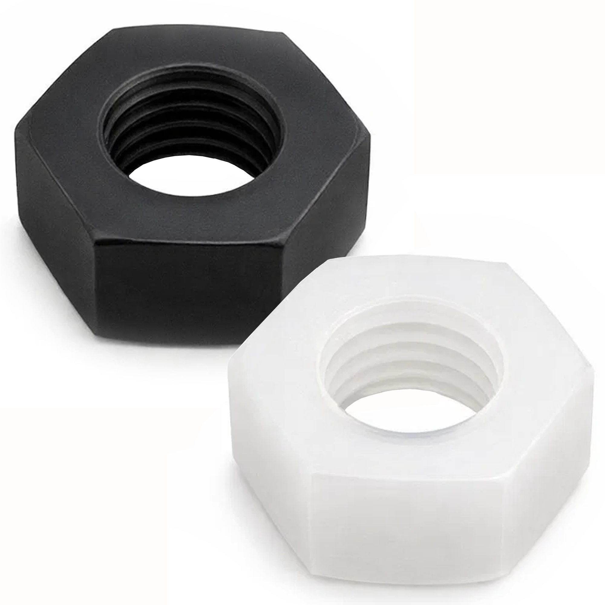 Nylon hex nuts