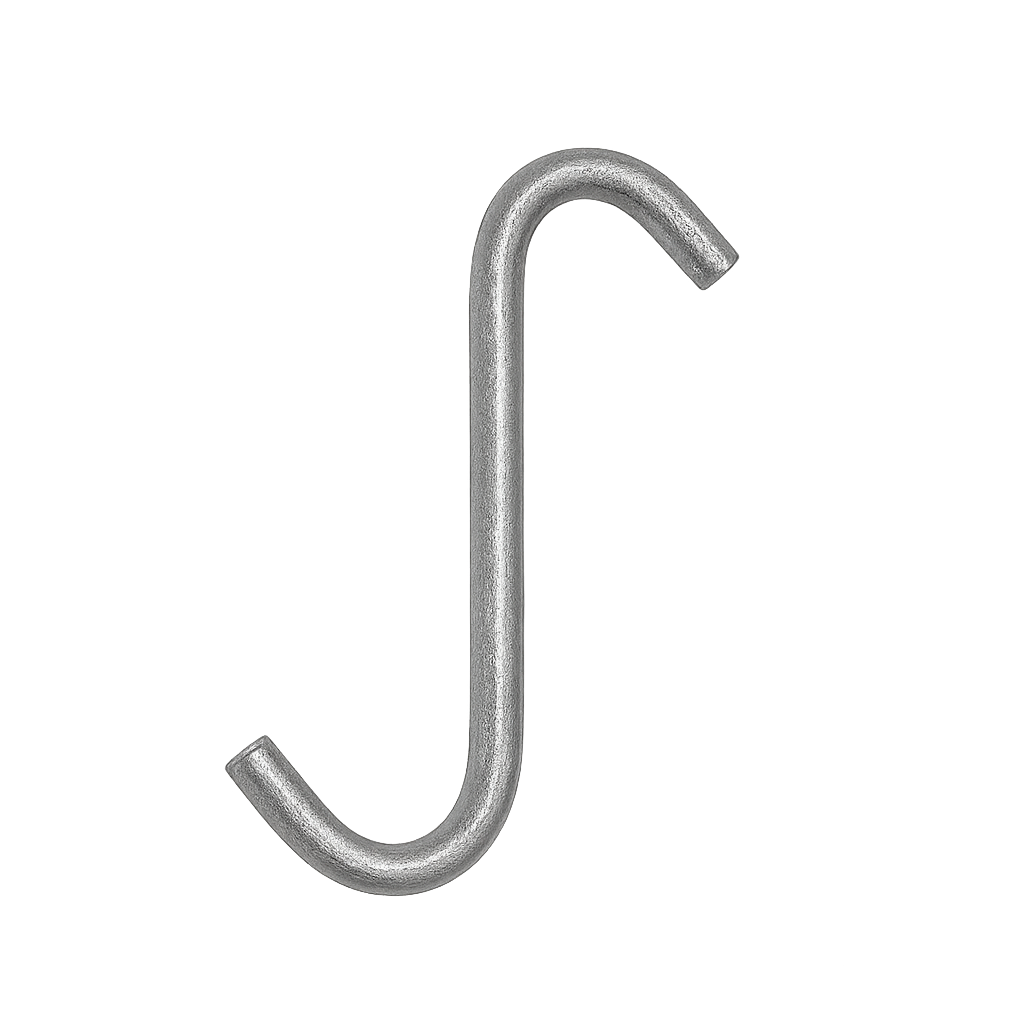 S hooks for versatile industrial hanging