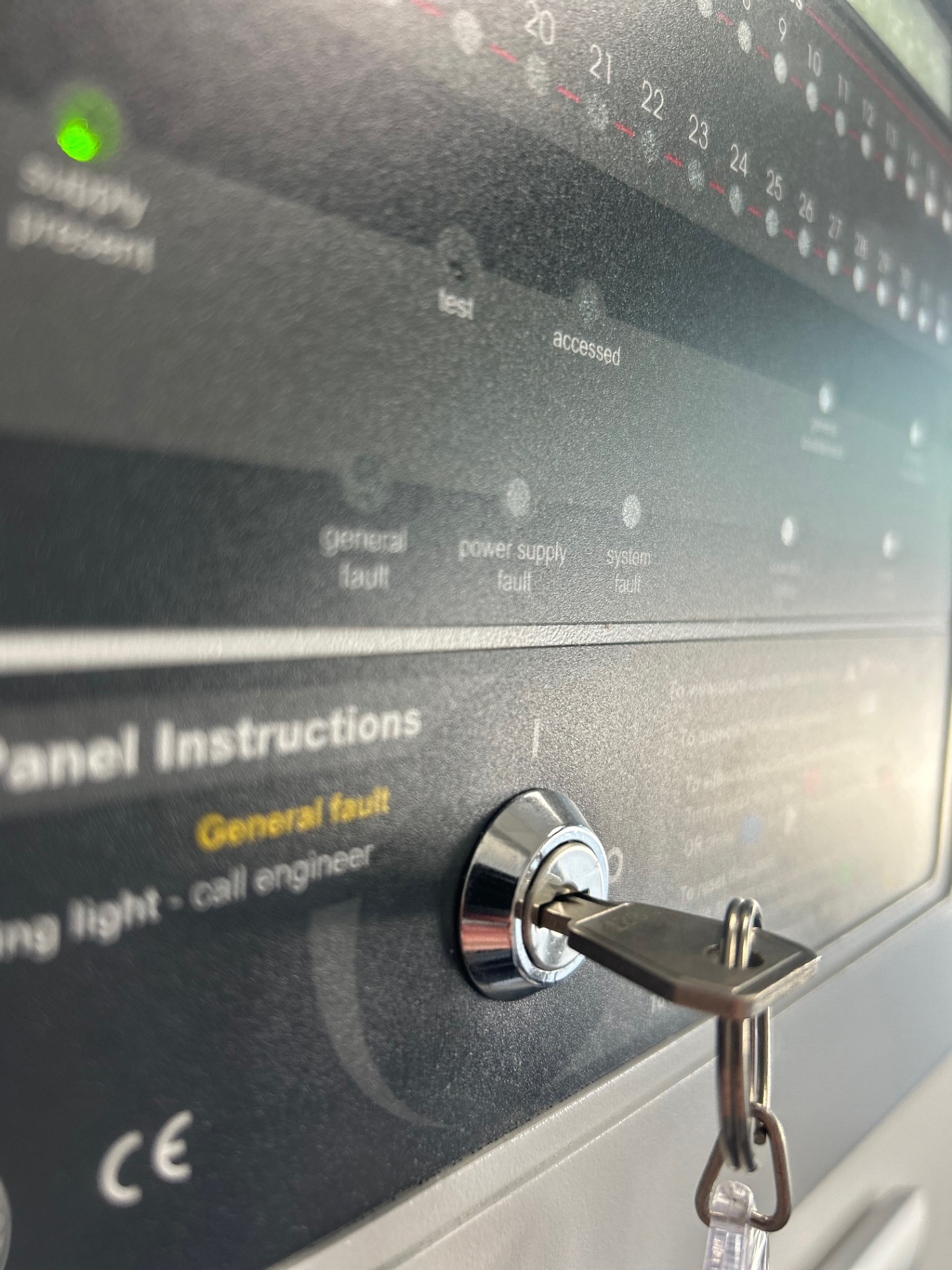 Fire alarm control panel