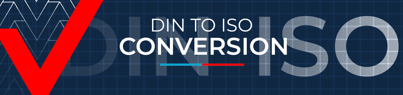 DIN to ISO Conversion: what's the difference?