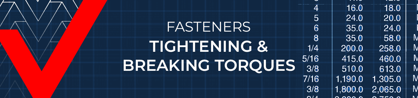 Stainless Steel Fasteners: Tightening and Breaking Torques