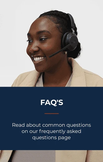 Banner - link to FAQ page